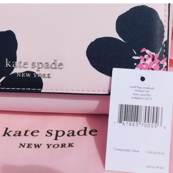 Kate Spade Cameron Grand Flora Smal Flap Crossbody - Picture 5 of 8